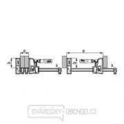 Korpusová svěrka Bessey REVO Vario KREV250-2K (2500 x 95 mm) Náhled