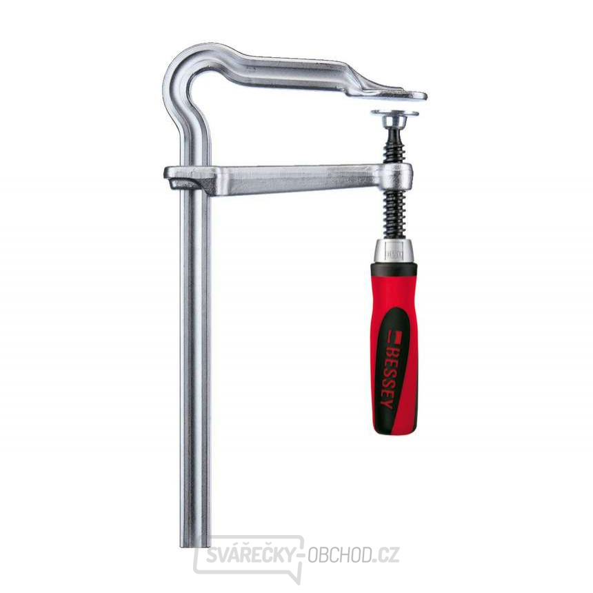 Šroubová svěrka Bessey Omega GM40Z-2K, 400/120 mm (dvoukomponentní rukojeť)