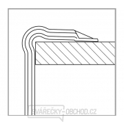 Šroubová svěrka Bessey Omega GM40Z-2K, 400/120 mm (dvoukomponentní rukojeť) Náhled