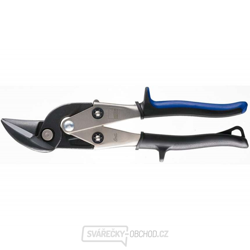 Ruční nůžky na plech s pákovým převodem Bessey Ideal D08L-SB (levé)