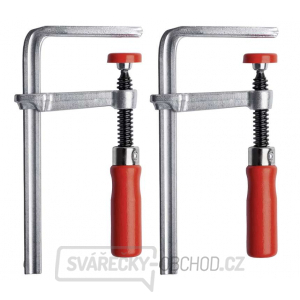 Ocelové šroubové stolní svěrky 120/60 mm Bessey GTR12SET (Sada 2 ks) Ocelové šroubové stolní svěrky 120/60 mm Bessey GTR12SET (Sada 2 ks) gallery main image