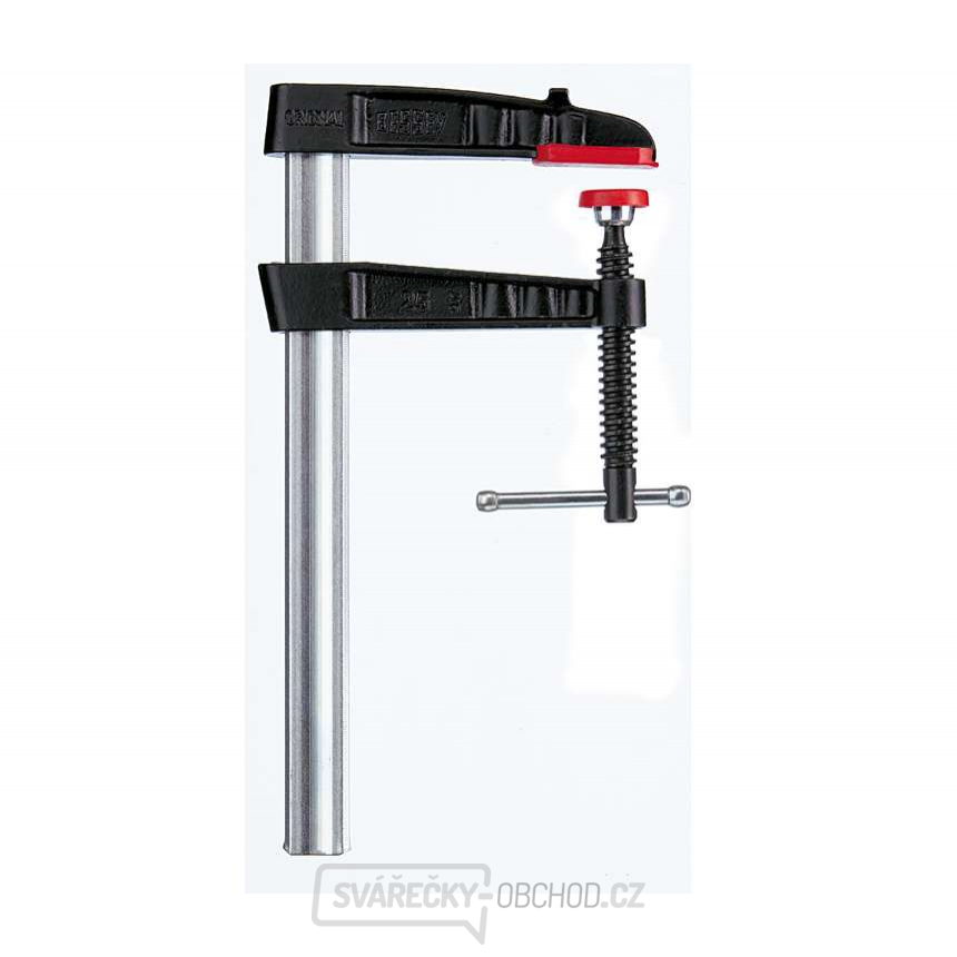 Šroubová svěrka Bessey TG25K 250/120 mm. Kolíková rukojeť
