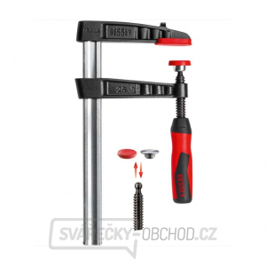 Tuhá šroubová svěrka Bessey TG16-2K z temperované litiny 160/80 mm Tuhá šroubová svěrka Bessey TG16-2K z temperované litiny 160/80 mm gallery main image