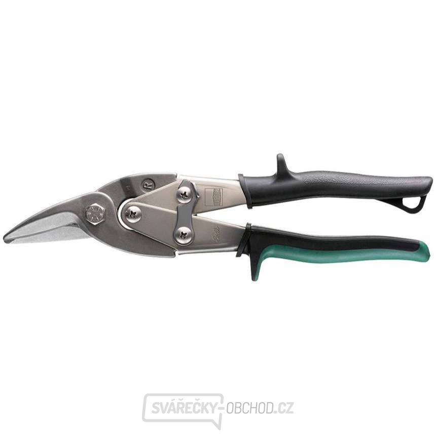 Vystřihovací nůžky na plech Bessey D16, přímé/pravé