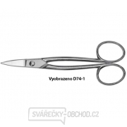 Zlatnické nůžky Bessey D75-1 obloukové břity Zlatnické nůžky Bessey D75-1 obloukové břity gallery main image