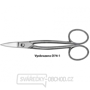 Zlatnické nůžky Bessey D75-1 obloukové břity Zlatnické nůžky Bessey D75-1 obloukové břity gallery main image