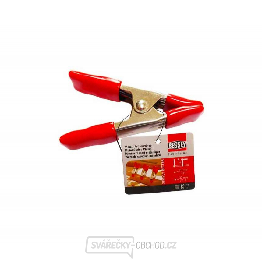 Pérová svěrka Bessey XM3EU (25/32 mm) Pérová svěrka Bessey XM3EU (25/32 mm) gallery main image