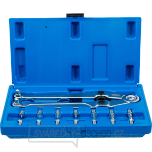 Sada klíčů s čepy na čelní otvory | stavitelné | Ø 2,5 - 9 mm, BGS 1464 Sada klíčů s čepy na čelní otvory | stavitelné | Ø 2,5 - 9 mm, BGS 1464 gallery main image