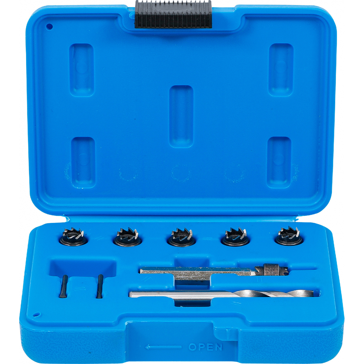 Frézky, sada na odvrtání bodových svarů | 10dílná, BGS 1632 BGS1632