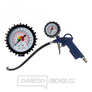 Dofukovací pistole na huštění pneumatik s manometrem, TA101 Dofukovací pistole na huštění pneumatik s manometrem, TA101 gallery main image