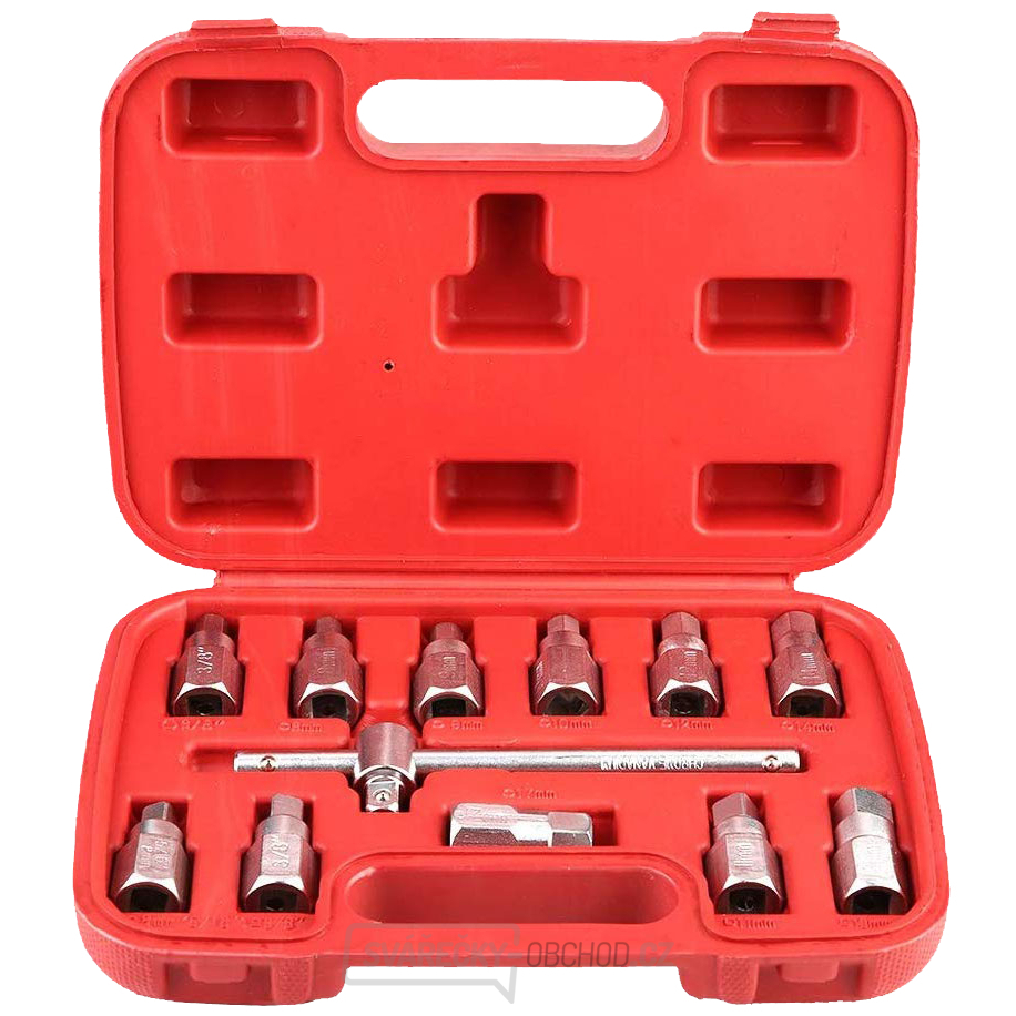 Klíče na olejovou vanu, sada 12 ks, Matabro MB-03-06012