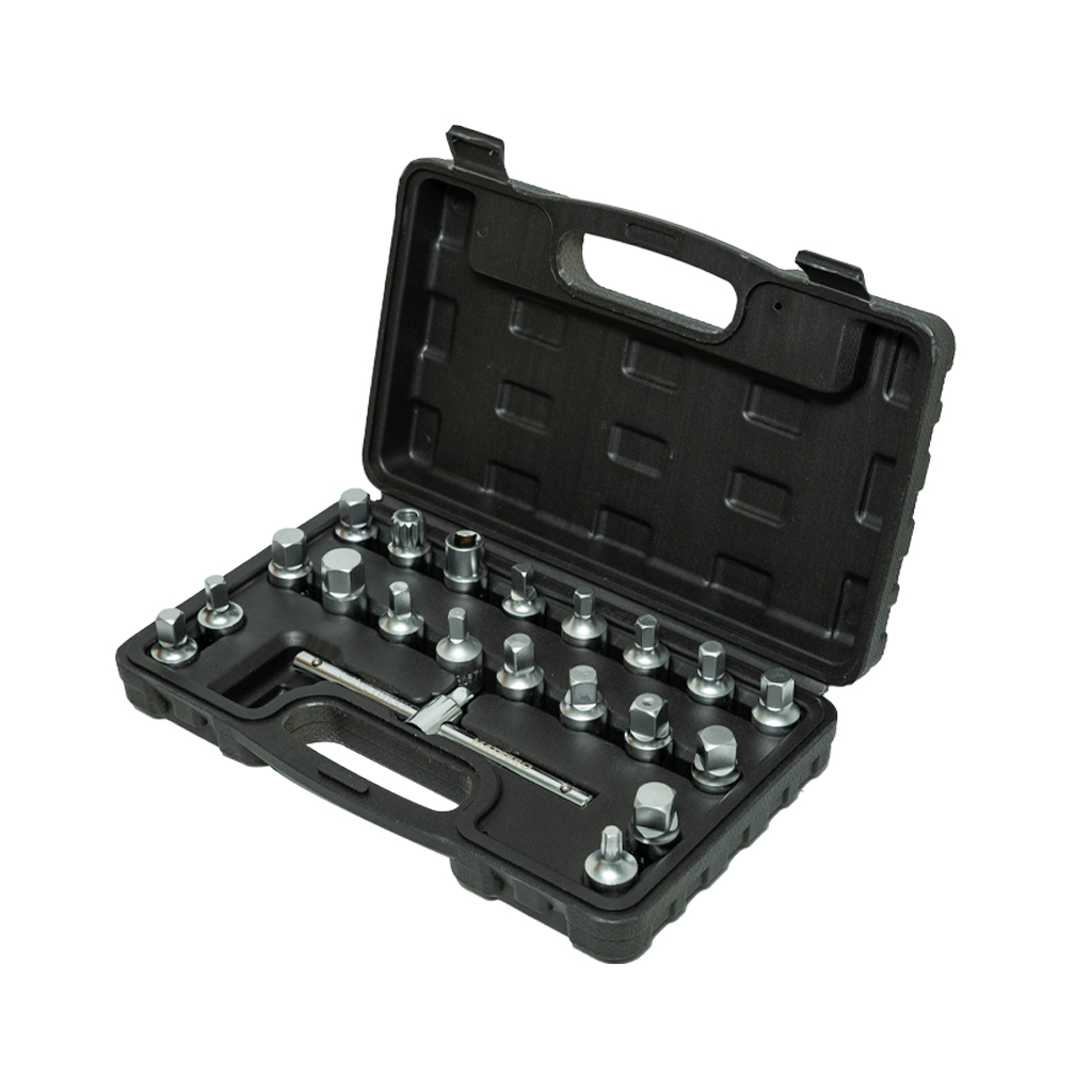 Klíče na olejovou vanu 3/8 | sada 21 ks, Matabro MB-OIL01 MB-OIL01