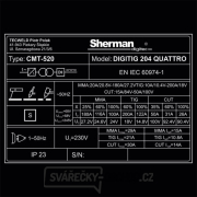 DIGITIG 204 QUATTRO Multifunkční invertorová svářečka /TIG/MMA/PLAZMA + Kabely + Hořák + Vozík DIGITIG 204 QUATTRO Multifunkční invertorová svářečka /TIG/MMA/PLAZMA + Kabely + Hořák + Vozík náhled