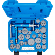 Sada pro stlačování brzdových pístů | pneumatická | 22dílná, BGS 1114 Sada pro stlačování brzdových pístů | pneumatická | 22dílná, BGS 1114 náhled