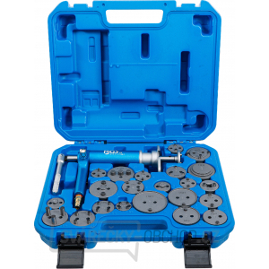 Sada pro stlačování brzdových pístů | pneumatická | 22dílná, BGS 1114 Sada pro stlačování brzdových pístů | pneumatická | 22dílná, BGS 1114 gallery main image