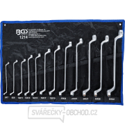 Sada oboustranných očkových klíčů | zalomené | 6 x 7 - 30 x 32 mm | 12dílná, BGS 1214 Sada oboustranných očkových klíčů | zalomené | 6 x 7 - 30 x 32 mm | 12dílná, BGS 1214 gallery main image