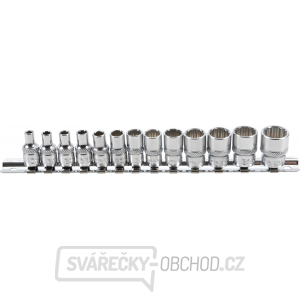 Sada nástrčných dvanáctihranných hlavic | 6,3 mm (1/4 Sada nástrčných dvanáctihranných hlavic | 6,3 mm (1/4
