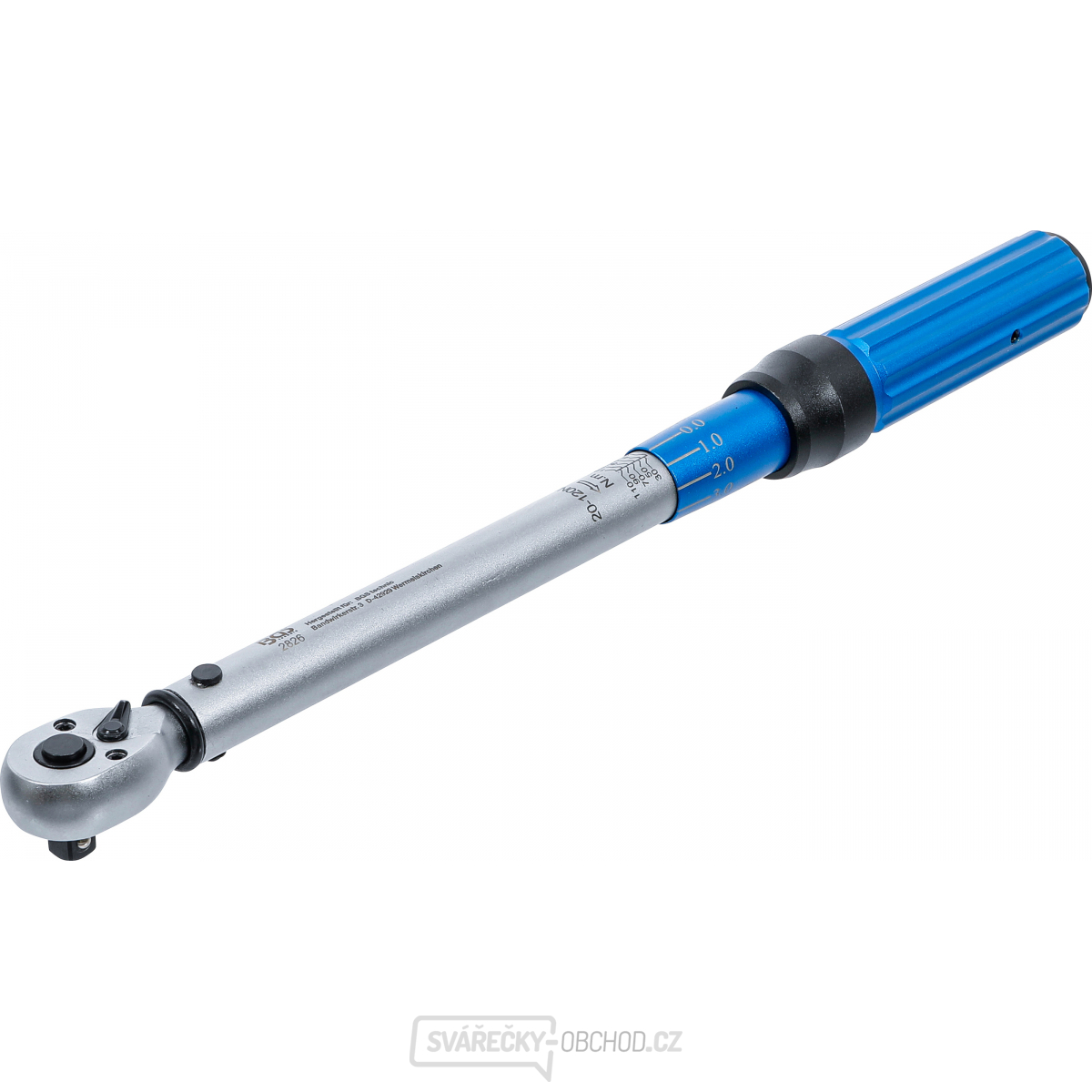 Momentový klíč | 10 mm (3/8") | 20 - 120 Nm, BGS 2826