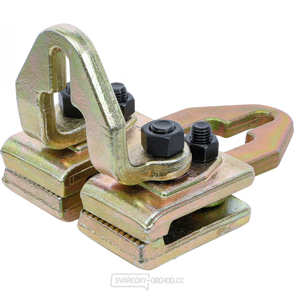 Hák pro vytažení karoserie | 120 mm | 2 oka | max. 5 t, bočně 3 t, BGS 2900