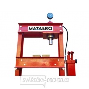 Hydraulický lis 30t s dvourychlostní pumpou a posuvným pístem, Matabro MB-P30TDP Hydraulický lis 30t s dvourychlostní pumpou a posuvným pístem, Matabro MB-P30TDP náhled