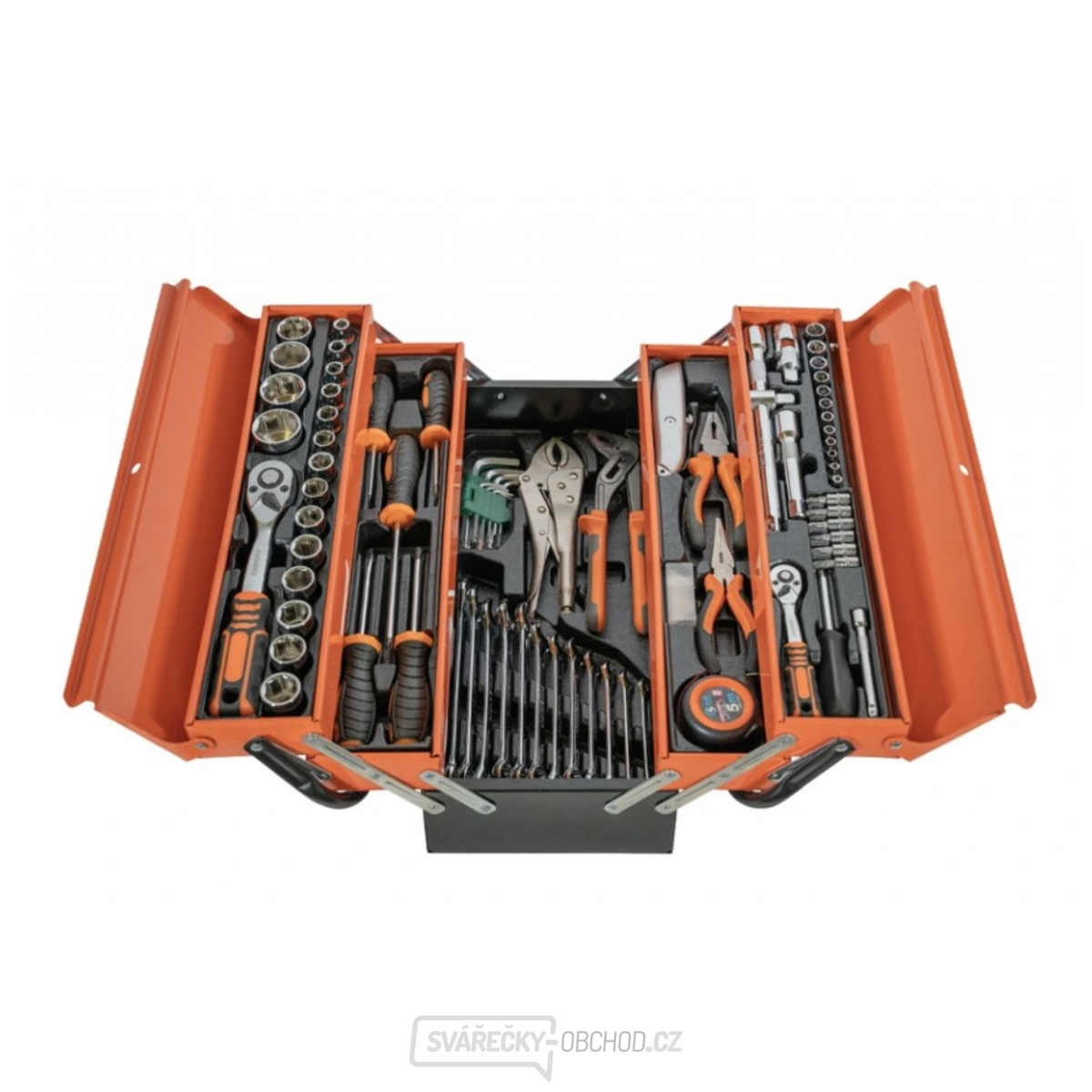 Sada nářadí v kovovém kufru | 85 ks, Matabro MB-SOC02