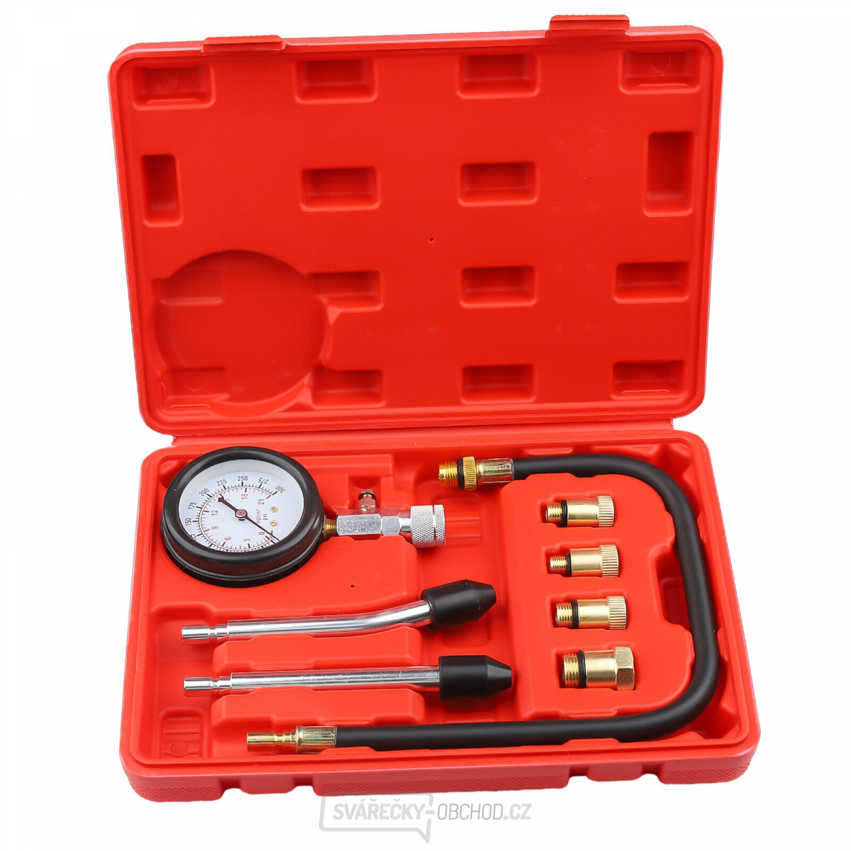 Tester komprese benzínového motoru | sada 8ks, Matabro MB-TES04