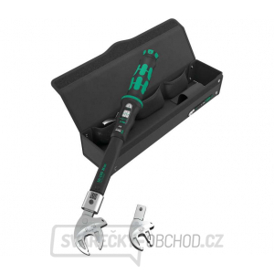 Wera 136076 Momentový klíč Click-Torque X 7 (10 ÷ 100 Nm) s nástavci 16 ÷ 32 mm pro tepelná čerpadla/klimatizace. Typ 9530 (Sada 4 dílů)