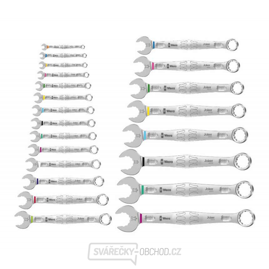 Wera 020232 Očkoploché klíče 5,5 ÷ 32 mm 6003 Joker 22 Set 1 (Sada22 dílů)
