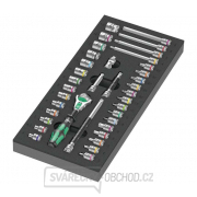 Wera 150110 Ráčnová sada Zyklop 1/4" 8000 A typ 9720 v pěnové vložce Set 1 (Sada 37 dílů) gallery main image