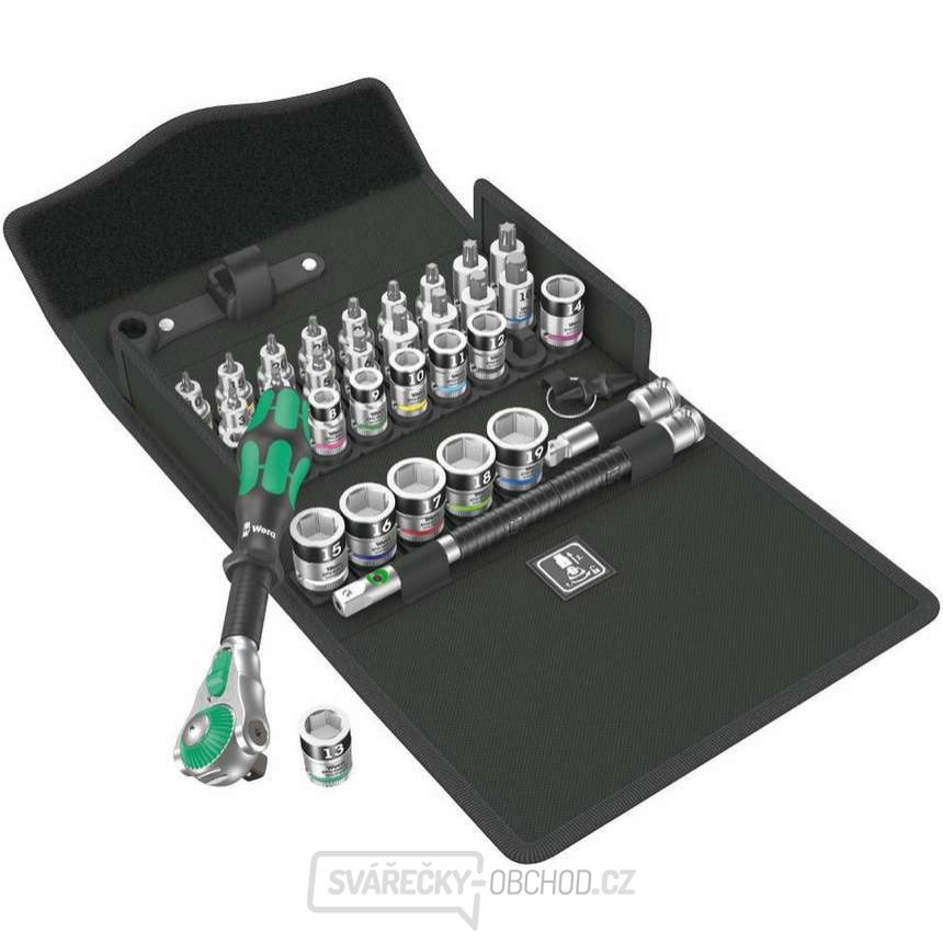 Wera 003536 Ráčnová sada 3/8" 8100 SB All-in Zyklop Speed (Sada 35 dílů)