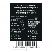 Wera 136043 Nářadí pro montáž fotovoltaiky 1. Typ 9524 (Sada 7 dílů) náhled