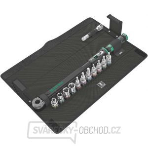 Wera 075680 Nastavitelný momentový klíč Click-Torque 40 ÷ 200 Nm s přepínací ráčnou 1/2" Click-Torque C 3 Set 1 (Sada 13 dílů) gallery main image