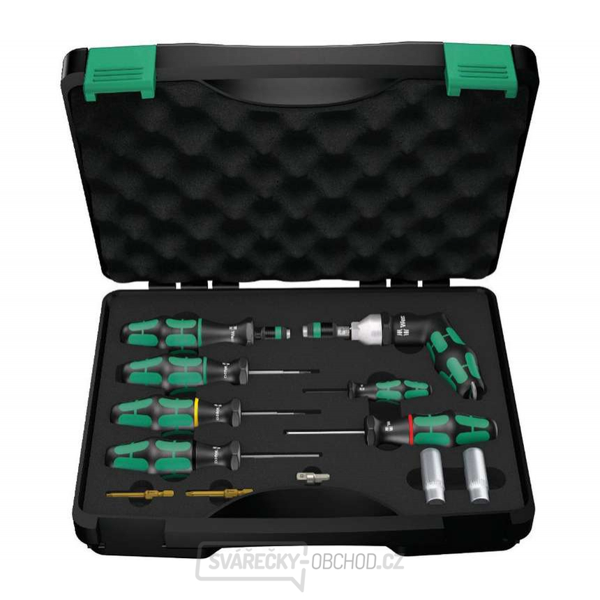 Wera 074746 Montážní set 7443/12 pro systémy kontroly tlaku v pneumatikách (Sada 12 dílů) Wera 074746 Montážní set 7443/12 pro systémy kontroly tlaku v pneumatikách (Sada 12 dílů) gallery main image