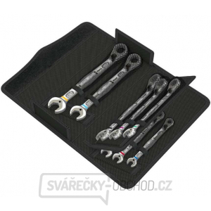 Wera 020093 Očkoploché ráčnové klíče 5/16 ÷ 3/4" 6001 Joker Switch 8 Imperial Set 1, palcové (Sada 8 dílů)