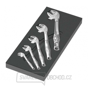 Wera 150122 Samonastavitelné klíče Joker 6004 7 ÷ 24 mm typ 9732 v pěnové vložce, Set 1 (Sada 5 dílů)