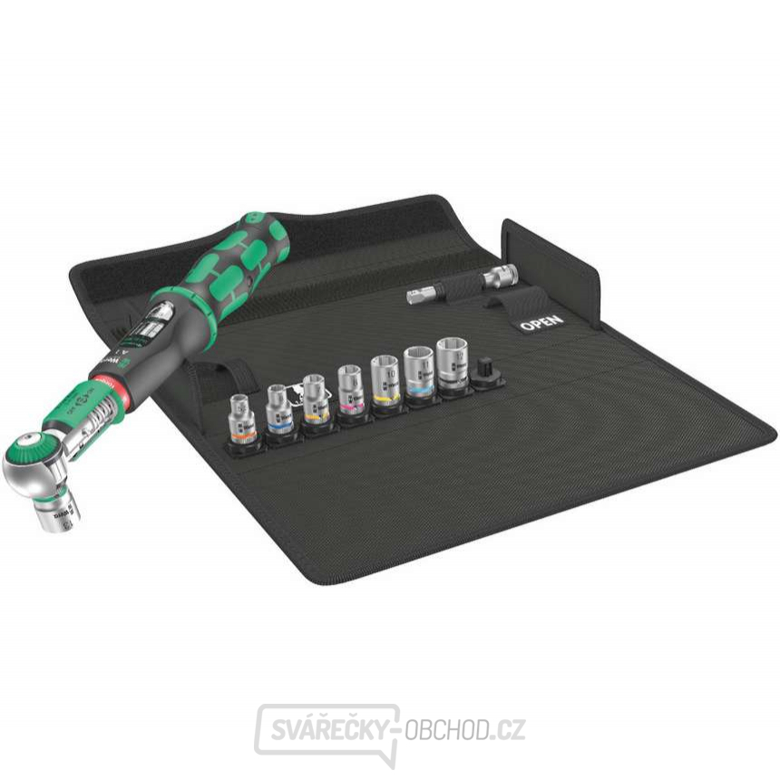 Wera 075830 Momentový klíč 1/4" Safe-Torque A 1 Set 1 (2 ÷ 12 Nm) [Sada 10 dílů]