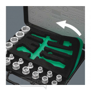 Wera 003535 Ráčna Zyklop Speed 1/4" typ 8100 SA 4 imperial (Sada 41 dílů) náhled