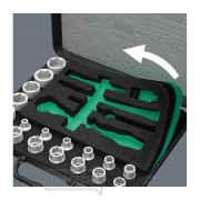 Wera 003533 Ráčnová sada Zyklop Speed 8100 SA 2, upínací část 1/4", metrická - 42 ks náhled