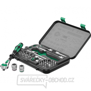 Wera 003533 Ráčnová sada Zyklop Speed 8100 SA 2, upínací část 1/4", metrická - 42 ks Wera 003533 Ráčnová sada Zyklop Speed 8100 SA 2, upínací část 1/4", metrická - 42 ks gallery main image