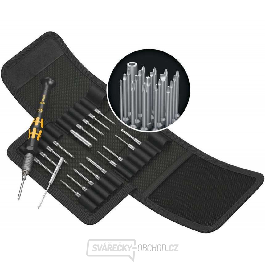 Wera 135973 Šroubováky pro elektroniku Kraftform Kompakt Micro 21 ESD 1 (Sada 21 dílů)