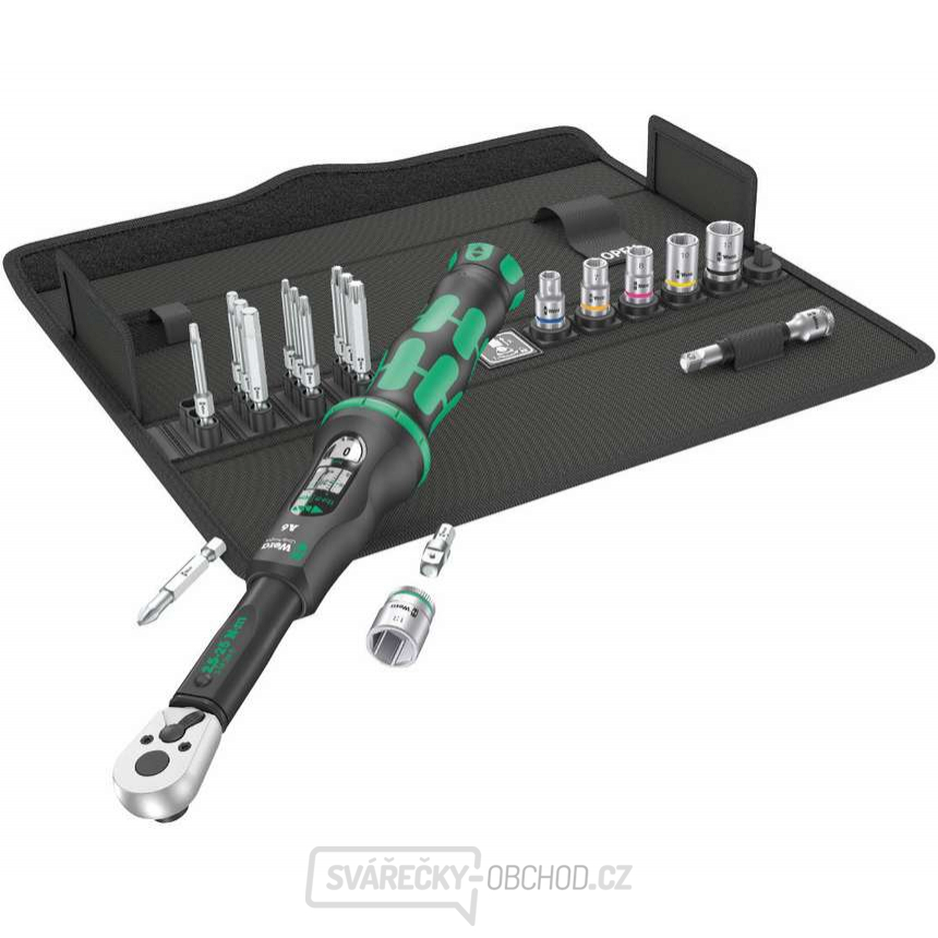 Wera 130110 Momentový klíč Wera Click-Torque A 6 Set 1 s přepínací ráčnou 1/4" (2,5 ÷ 25 Nm) Sada 21 dílů Wera 130110 Momentový klíč Wera Click-Torque A 6 Set 1 s přepínací ráčnou 1/4" (2,5 ÷ 25 Nm) Sada 21 dílů gallery main image