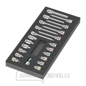 Wera 150113 Bitové hlavice Zyklop B 3/8" typ 9723 v pěnové vložce Set 1 (Sada 22 dílů) Wera 150113 Bitové hlavice Zyklop B 3/8" typ 9723 v pěnové vložce Set 1 (Sada 22 dílů) gallery main image
