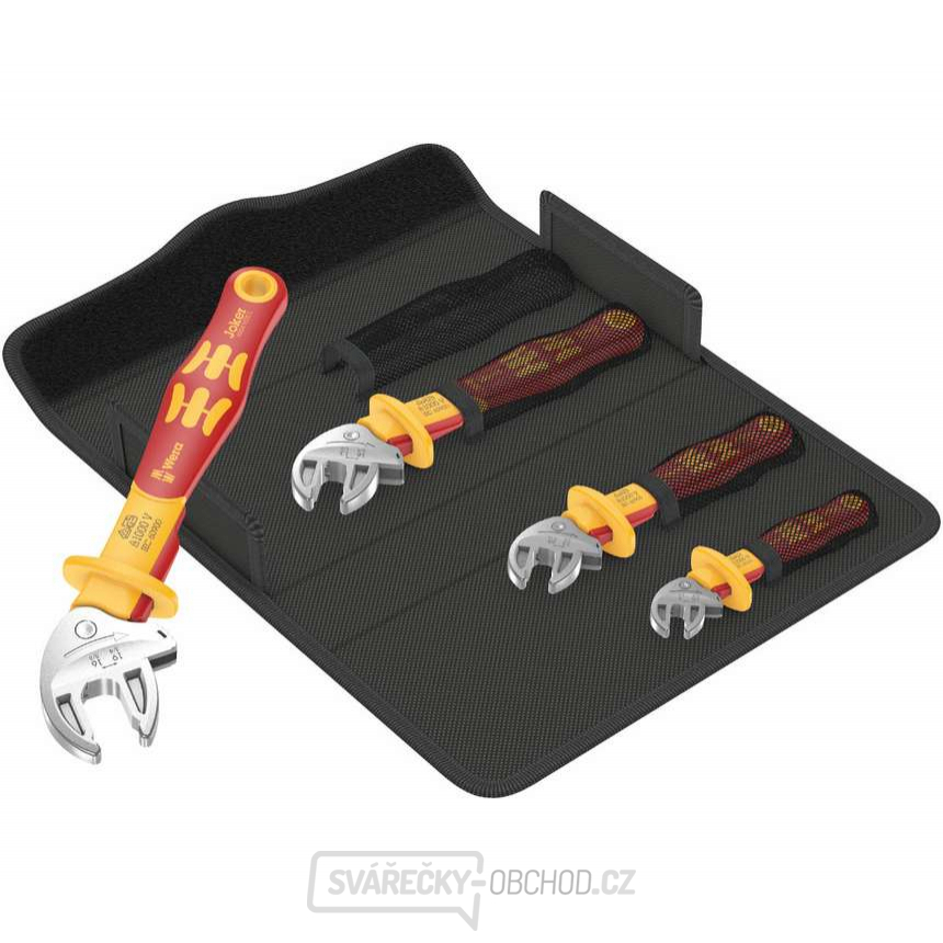 Wera 020170 Samonastavovací klíče 7 ÷ 19 mm 6004 Joker VDE 4 Set 1 (Sada 4 ks)