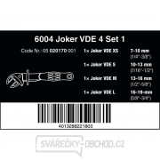 Wera 020170 Samonastavovací klíče 7 ÷ 19 mm 6004 Joker VDE 4 Set 1 (Sada 4 ks) Wera 020170 Samonastavovací klíče 7 ÷ 19 mm 6004 Joker VDE 4 Set 1 (Sada 4 ks) náhled