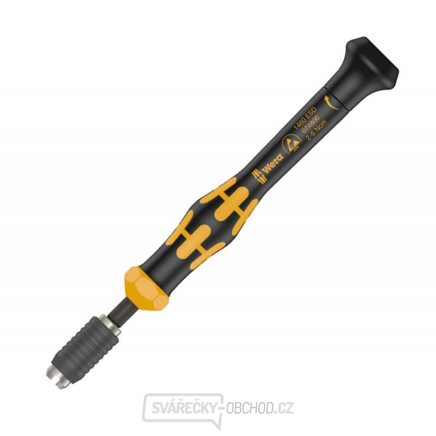 Wera 074800 Přednastavitelný momentový šroubovák Kraftform 1460 Micro ESD (0,035 Nm)