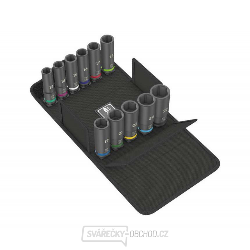 Wera 004841 Nástrčné hlavice 1/2" 13 ÷ 27 mm 8790 C Impaktor Deep Set 1 (Sada 11 dílů)