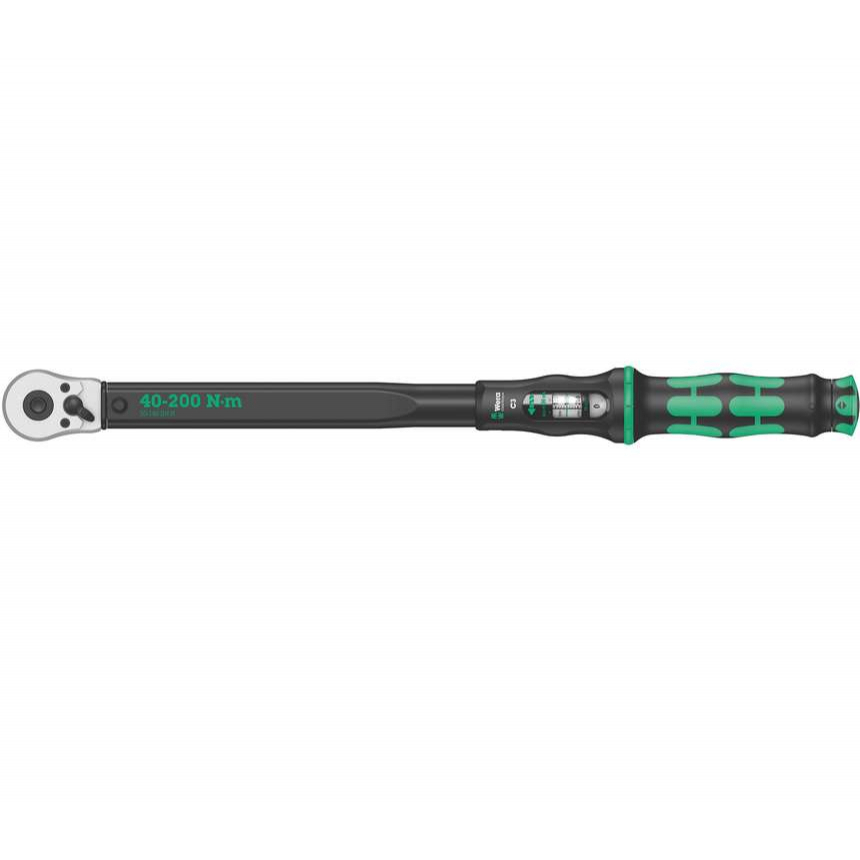 Wera 075622 Momentový klíč Wera Click-Torque C 3 s přepínací ráčnou 1/2&quot; (40 ÷ 200 Nm)