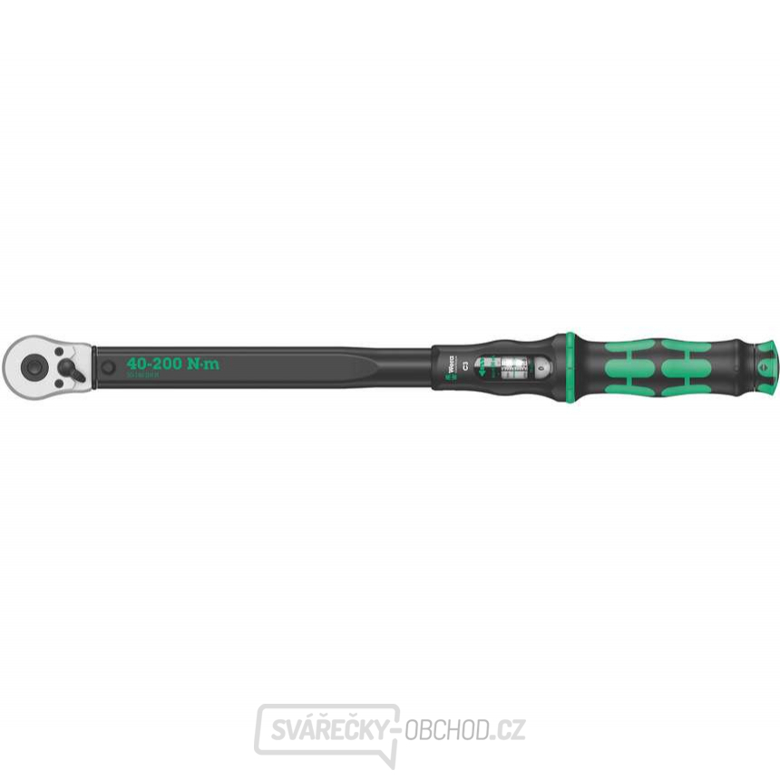 Wera 075622 Momentový klíč Wera Click-Torque C 3 s přepínací ráčnou 1/2" (40 ÷ 200 Nm)