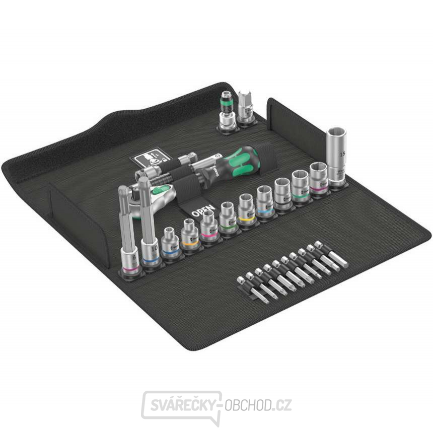 Wera 004175 Ráčnová sada 3/8" 8100 SB 2 Zyklop Speed (27 dílů)