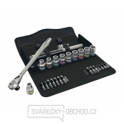 Wera 004078 Ráčnová sada Zyklop Metal 8100 SC 8. 28 dílů, upínací část 1/2" Wera 004078 Ráčnová sada Zyklop Metal 8100 SC 8. 28 dílů, upínací část 1/2" gallery main image